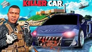 GTA 5 : Franklin & ShinChan New Car Is A Cursed Killer car IN (GTA V MOD)