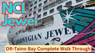 Norwegian Jewel: Dominican Republic Taino Bay Walkthrough, Lazy River Highlights, Teppanyaki, Music.