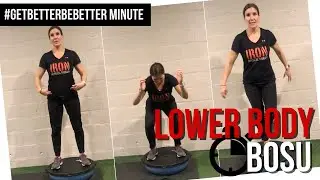 3 BOSU Exercises for Lower Body Stability and Strength