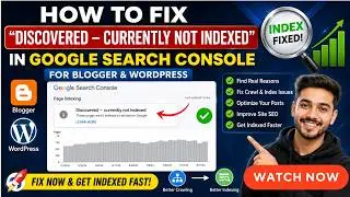 Fix Discovered Currently Not Indexed For Blogger | Fix Adsense policy violations