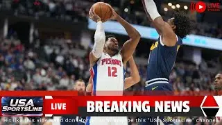 Jamal Murray's MISSED FT Loses Game For Nuggets!  Pistons Survive Chaos। USA SportsLine