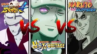 NxB Ninja Voltage Vs Naruto: Ninja Storm 4 Vs Naruto: Shippuden // Ultimate Jutsu Comparison #8