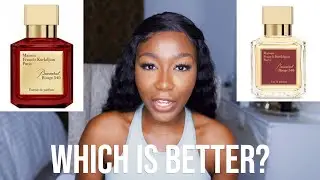 Baccarat Rouge 540 EDP vs Extrait Comparison & Review | Maison Francis Kurkdjian Baccarat Rouge 540