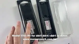 ddr5 ddr4 memory plastic doos verpakking ( memorypack 1783-R4  )