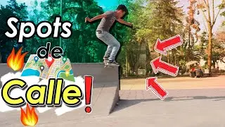 FUIMOS A PATINAR SPOTS DE CALLE EPICOS 😎😎🔥 l ChavezSk8