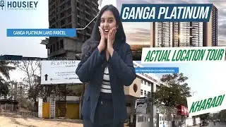 Goel Ganga Kharadi Project | Actual Location Tour [2025] | Ganga Platinum Kharadi