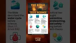 The BIBLE: Centuries AHEAD of Science 🌍✨