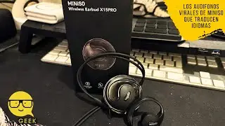 Probando los Audífonos VIRALES de Miniso con Traductor en TIEMPO REAL!