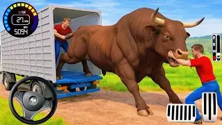 Animal Cargo Truck Driving Game 3D - Animal Cargo Transport Truck 2024 - Android Gameplay
