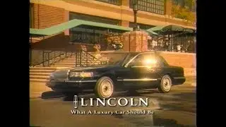 1997 Lincoln Town Car Commercial - What a Luxury Car Should Be