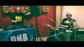 Dj INFINITY & BUTCHER  jungle drummer - DNB live set!