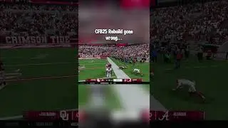 Bama embarrassed us #cfb25 #collegefootball25 #cfb #ncaafb #ncaa25 #viralvideo