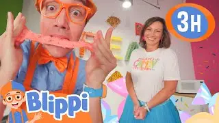 Blippi&rsquo;s Candy Adventure &ndash; Dino Slime & Sweet Surprises! 🦖 | Blippi | Kids TV Shows