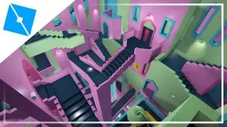 Stairs Room Squid Game (SPEEDBUILD) {Timelapse} [ROBLOX Studio]