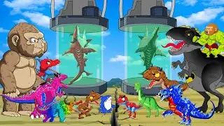 Evolution Of GODZILLA & KONG, MECHAGODZILLA, SHARKZILLA ULTIMATE ATOMIC BREATH!!! Animation Cartoon