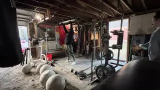 Max Effort Log Press Training 12.22.25