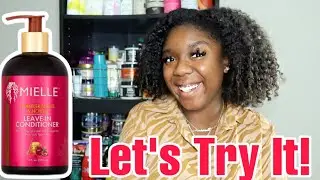 I Finally Tried The Infamous Mielle Pomegranate & Honey Leave In Conditioner 🍯