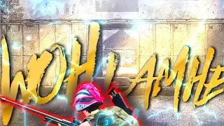 PUBG Best Edited Montage || Woh Lamhe || #siddhagaming#zeherawais#jerryboy