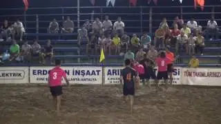 13 Temmuz 2016 TFF Plaj Futbolu Ligi Manavgat Etabı Antalya Barosu - Özba İnşaat