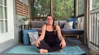10 Minute Gentle Yoga Flow | Forward Fold & Release Tension