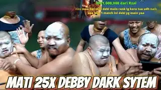 PASCOL SETRES DEBBY MAIN SATU GAME MATI 25X‼️AAGGAHHHH DARK SYTEM KAU DEBBY