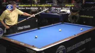 Mike Dechaine vs Corey Deuel in the Finals at Raxx Pool Room Bar and Grill