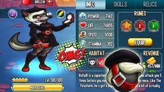 Monster Legends - Bonnie Bark level 120 🔴[review combates]