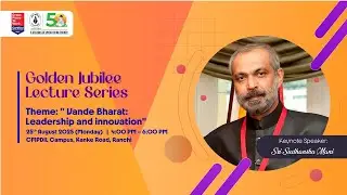 CIL Golden Jubilee Lecture Series at CMPDIL