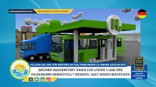 [German] Green hydrogen can be made for under $1 per kilogram, says Wood Mackenzie