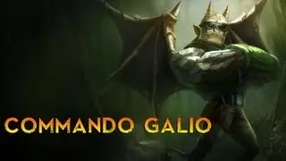 League of Legends - Commando Galio Skin