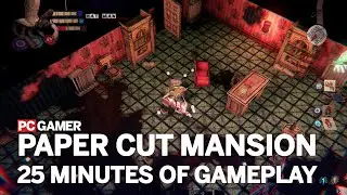 Paper Cut Mansion | 25 Minutes Of PC Gameplay | Gamescom 2022