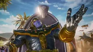Marvel vs  Capcom:  Infinite - Thanos & Dante vs Hulk & Captain America Gameplay | E3 2017