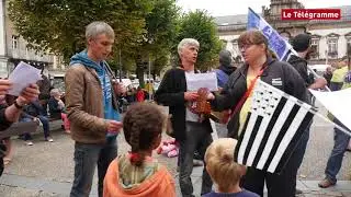 Morlaix. La rentrée Diwan se fait dans la rue