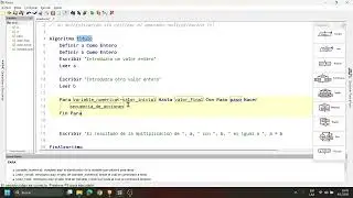 Resolucion de Ejercicio en PseInt