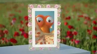 Hot sale acrylic electronic photo frame VF004