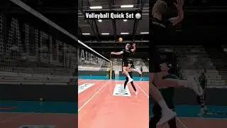 Volleyball Quick Set 🏐🔥 #shorts #volleyball