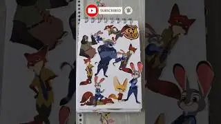Zootopia Police #scrapbooking #zootopia