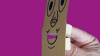 How to Make aFinger Puppet From Blueprints Printed on Cardboard