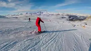 Elzusienka - Zbysiu zjazd z Groste 2 styczen 2026