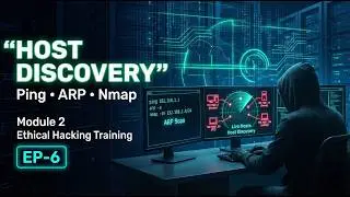Host Discovery Practical | Ping, ARP & Nmap | Part-2| Cyber Security