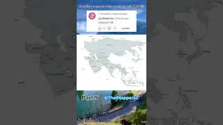 MOST LIKED COMMENT DELETE COUNTRY IN ASIA PART 5!!!! #geography #world #asia #europe #thailand