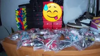 Llaveros jordan 3d mini sneakers Nike, tenis off white,travis Scott, hype unboxing