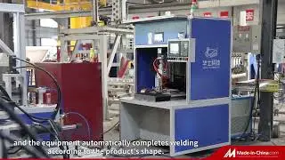 160KVA Rated Capacity Seam Welding Machine 50-200A for 100mm-1000mm Welding Diameter