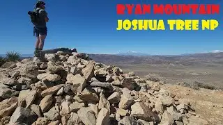 STUNNING VIEWS OF JOSHUA TREE NATIONAL PARK! Hiking Ryan Mountain, 4K VIDEO
