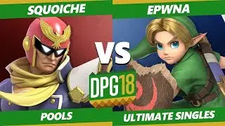 Smash Ultimate Tournament - SX | Squoiche (Falcon) Vs. DMG | Epwna (Y. Link, Ridley) DPOTG18 SSBU