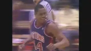 Rick Mahorn Hits His First Career 3-Pointer