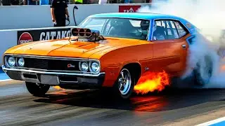COPO BOBS  SMALL TIRE WARS INSANE STREET CAR SHOOTOUT 
