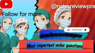 Nclex question&answer #nclexquestions #futurern #viralvideos #nursesincanada #simplenursing 