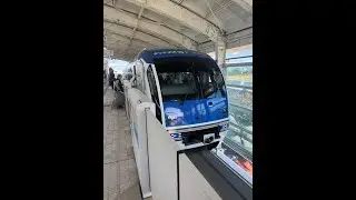【高画質4K】楽しい沖縄旅行　沖縄都市モノレール（ゆいレール）　に乗ります。 那覇空港駅→牧志駅  #日本航空 #JAL #沖縄 #沖縄旅行　2026年1月9日