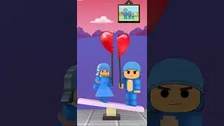 Help Sprunki Pocoyo: Boy and Girl be together!